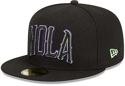 New Era Men's New Orleans Pelicans 23 City Edition OTC 59FIFTY Fitted Cap