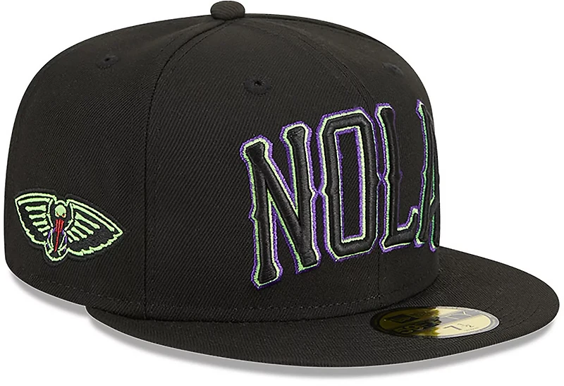 New Era Men's New Orleans Pelicans 23 City Edition OTC 59FIFTY Fitted Cap