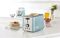 Elite Gourmet Americana Retro 2-Slice Toaster Oven