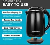 Elite Gourmet 1.8 L Cool-Touch Electric Kettle