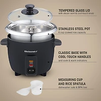 Elite Gourmet 6 Cup Rice Cooker