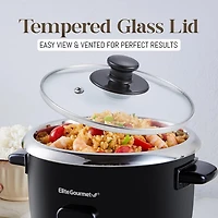 Elite Gourmet 6 Cup Rice Cooker