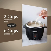 Elite Gourmet 6 Cup Rice Cooker