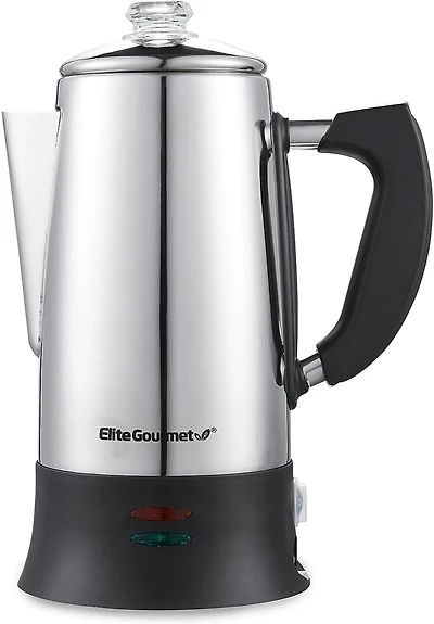 Elite Gourmet 12-Cup Electric Coffee Percolator