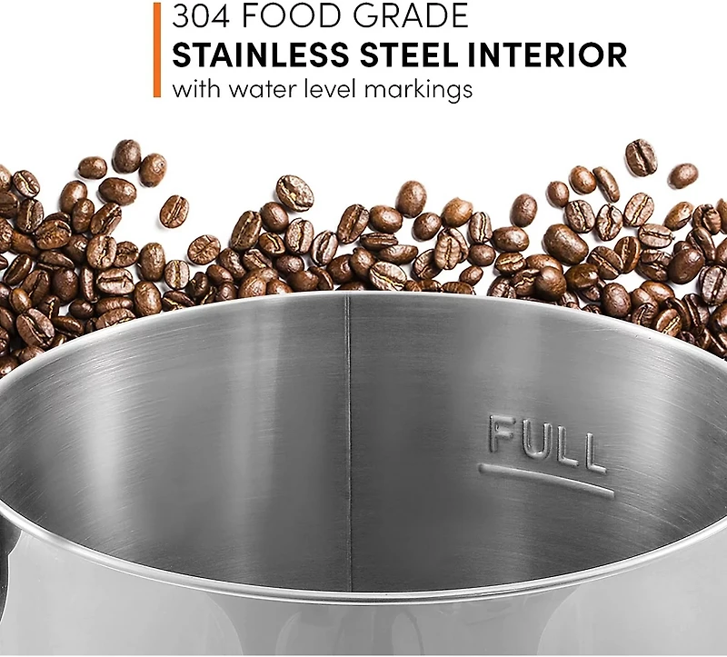 Elite Gourmet Stainless Steel 40-Cup Coffee Urn and Hot Water Dispenser