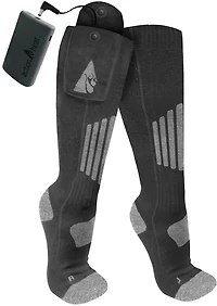 ActionHeat Cotton 3.7V Rechargeable Heated Socks