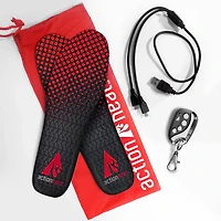 ActionHeat 3.7 Volt Rechargeable Heated Insoles with Remote