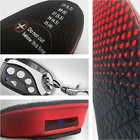 ActionHeat 3.7 Volt Rechargeable Heated Insoles with Remote
