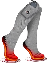 ActionHeat Adults' 5 Volt Battery-Heated House Slipper Socks