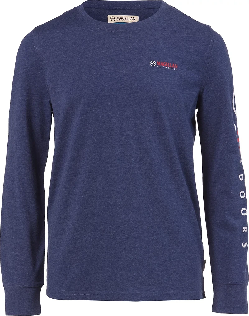 Magellan Girls' Grotto Falls Americana Long Sleeve Shirt