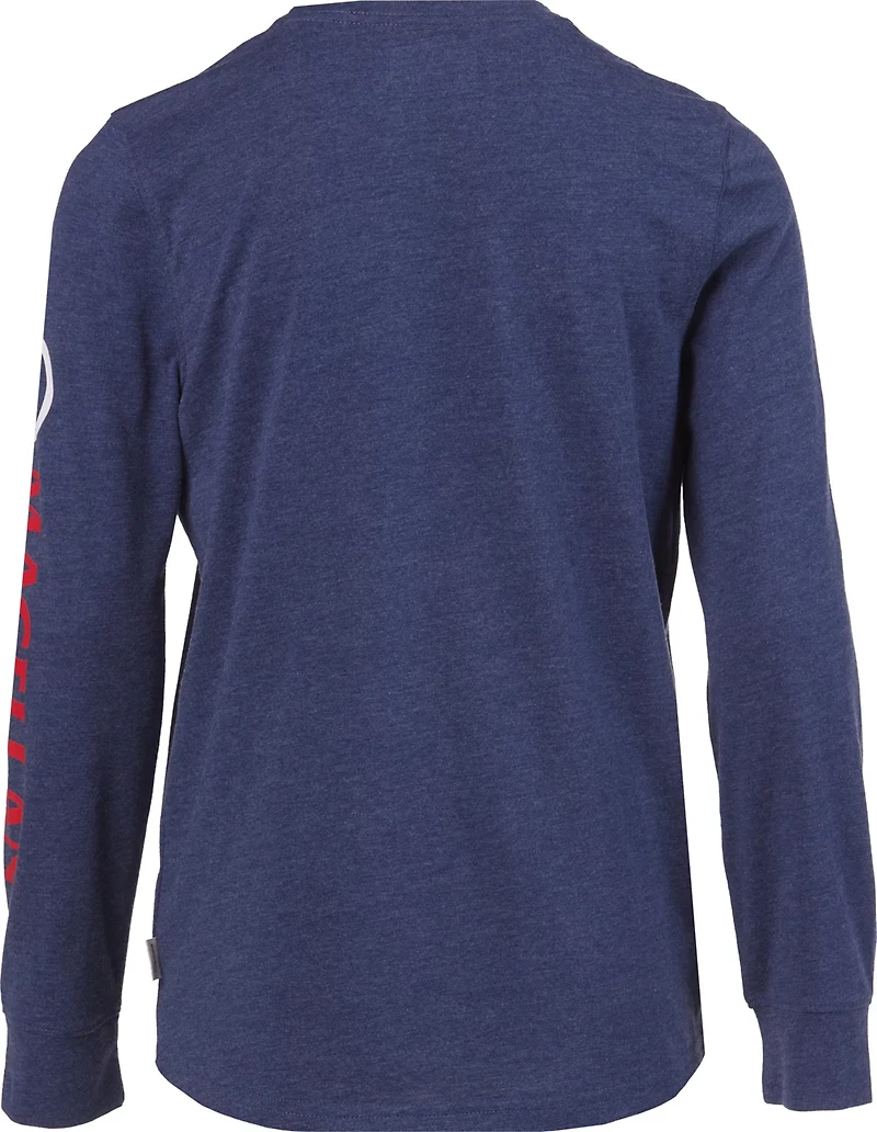 Magellan Girls' Grotto Falls Americana Long Sleeve Shirt