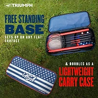 Triumph Patriotic Portable Badminton Set