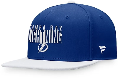 Fanatics Men's Tampa Bay Lightning Fundamental Colored Blocked Snapback Cap