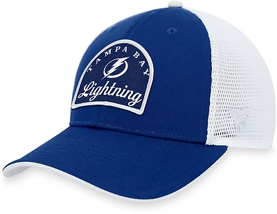 Fanatics Men's Tampa Bay Lightning Fundamental Mesh Back Trucker Hat