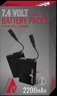 ActionHeat 7V 2200mAh Battery and Charger Kit