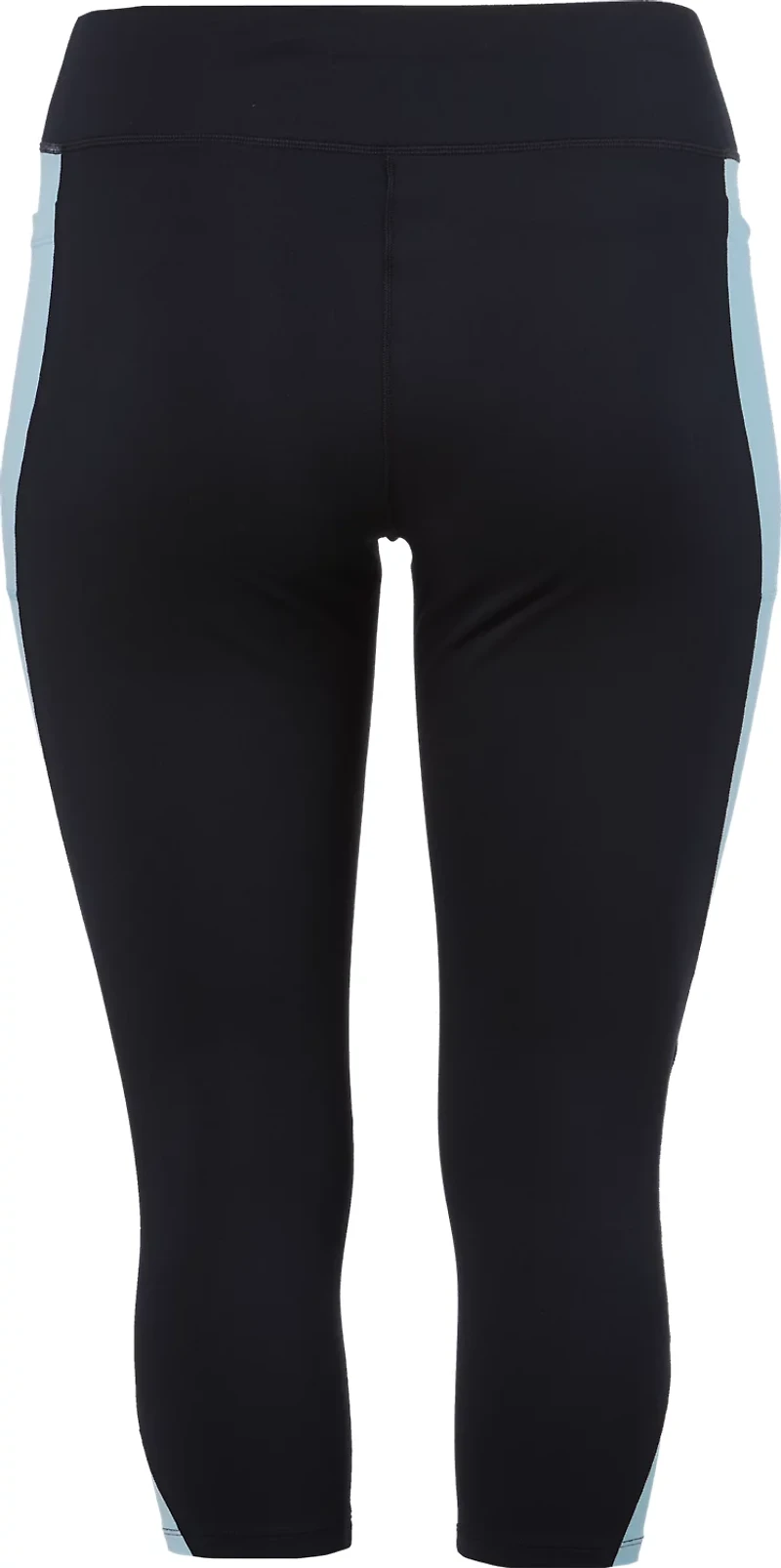 BCG Women's Contrast Pieced Crop Plus Leggings
