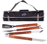 Picnic Time Buffalo Bills 3-Piece BBQ Tote and Grill Set