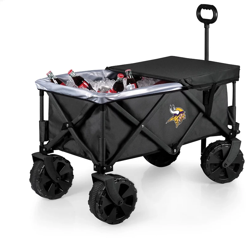 Picnic Time Minnesota Vikings All-Terrain Utility Wagon
