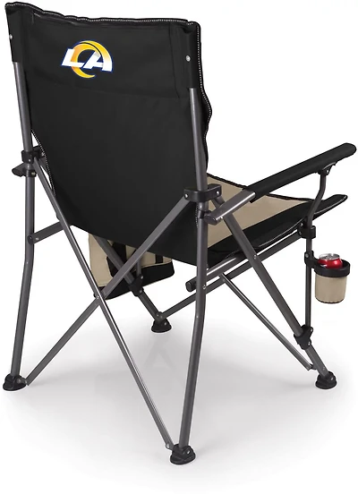 Picnic Time Los Angeles Rams Logo Big Bear XXL Camp Chair with Cooler