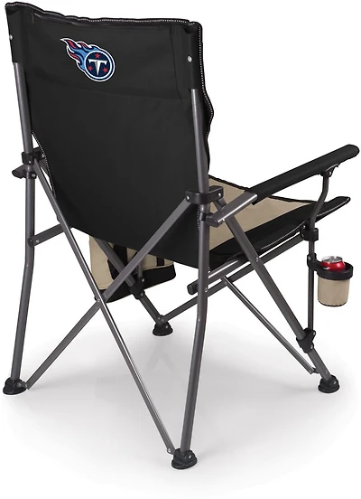 Picnic Time Tennessee Titans Logo Big Bear XXL Camp Chair with Cooler