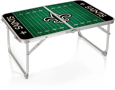 Picnic Time New Orleans Saints Mini Portable Folding Table