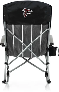 Picnic Time Atlanta Falcons Outdoor Rocking Camp Chair