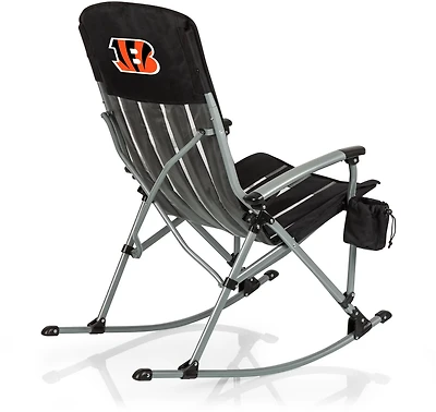 Picnic Time Cincinnati Bengals Outdoor Rocking Camp Chair