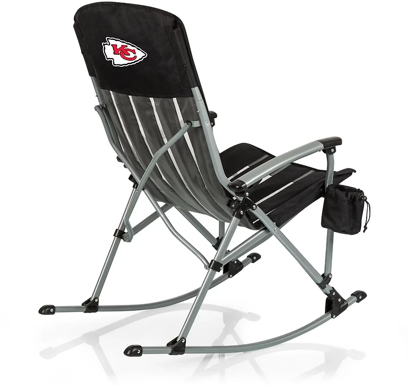 Picnic Time Kansas City Chiefs Outdoor Rocking Camp Chair