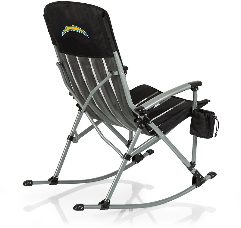 Picnic Time San Diego Chargers Outdoor Rocking Camp Chair