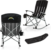 Picnic Time San Diego Chargers Outdoor Rocking Camp Chair