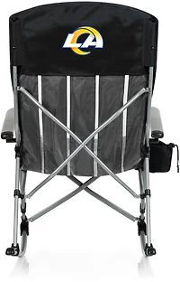Picnic Time Los Angeles Rams Outdoor Rocking Camp Chair
