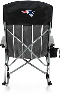 Picnic Time New England Patriots Outdoor Rocking Camp Chair