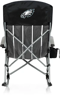 Picnic Time Philadelphia Eagles Outdoor Rocking Camp Chair