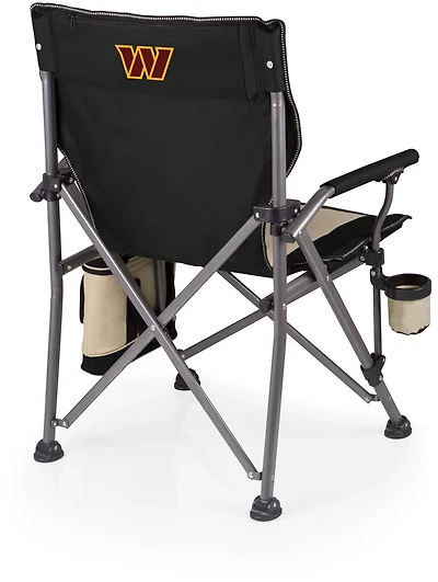 Picnic Time Washington Commanders Outlander Folding Camp Chair with Cooler