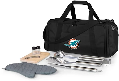 Picnic Time Miami Dolphins BBQ Grill Set and Cooler Kit