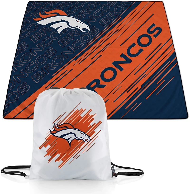 Picnic Time Denver Broncos Impresa Picnic Blanket