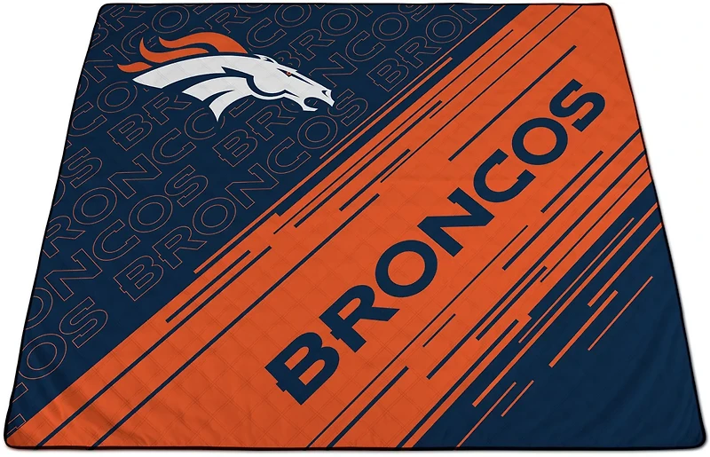 Picnic Time Denver Broncos Impresa Picnic Blanket