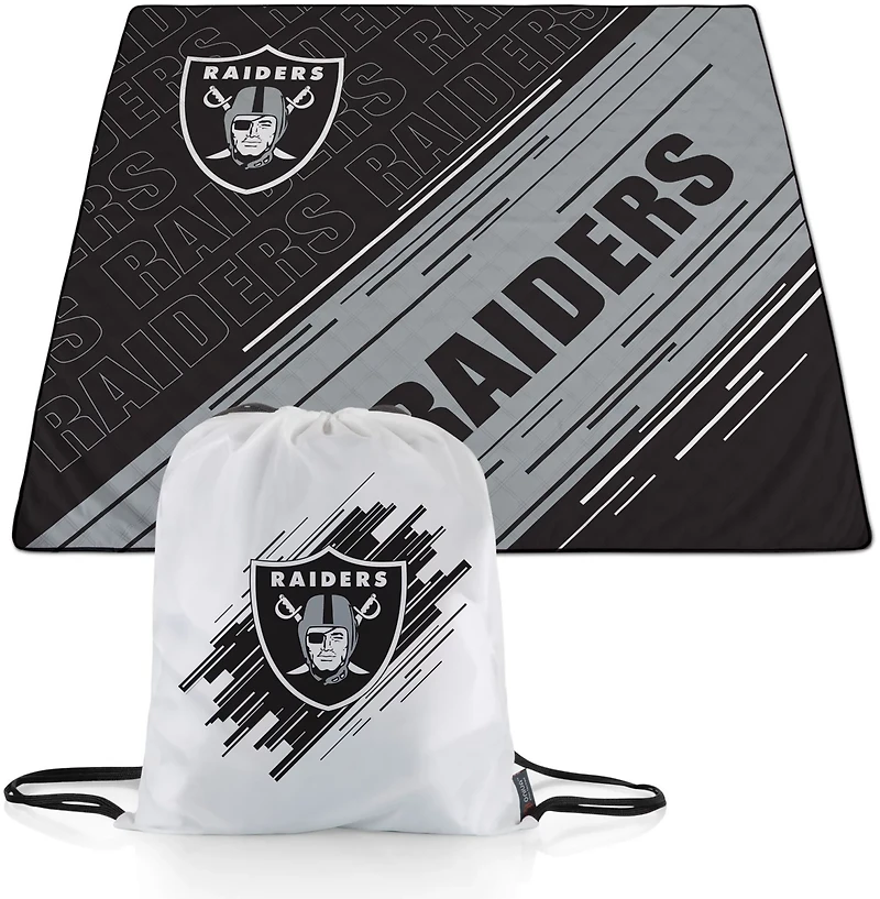 Picnic Time Las Vegas Raiders Impresa Picnic Blanket