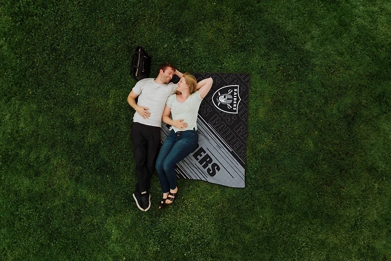Picnic Time Las Vegas Raiders Impresa Picnic Blanket
