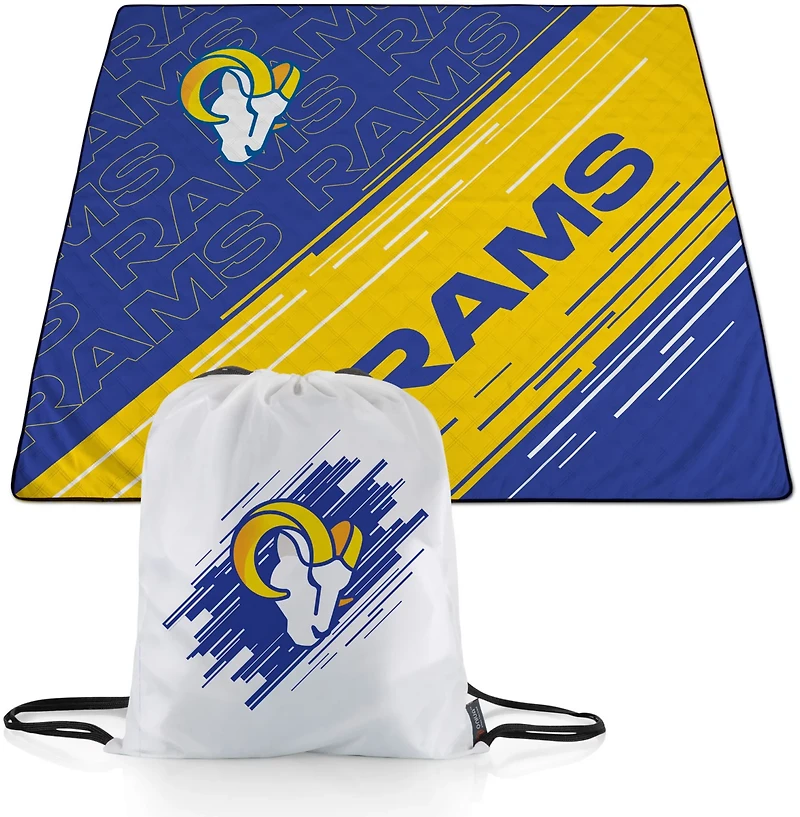 Picnic Time Los Angeles Rams Impresa Picnic Blanket