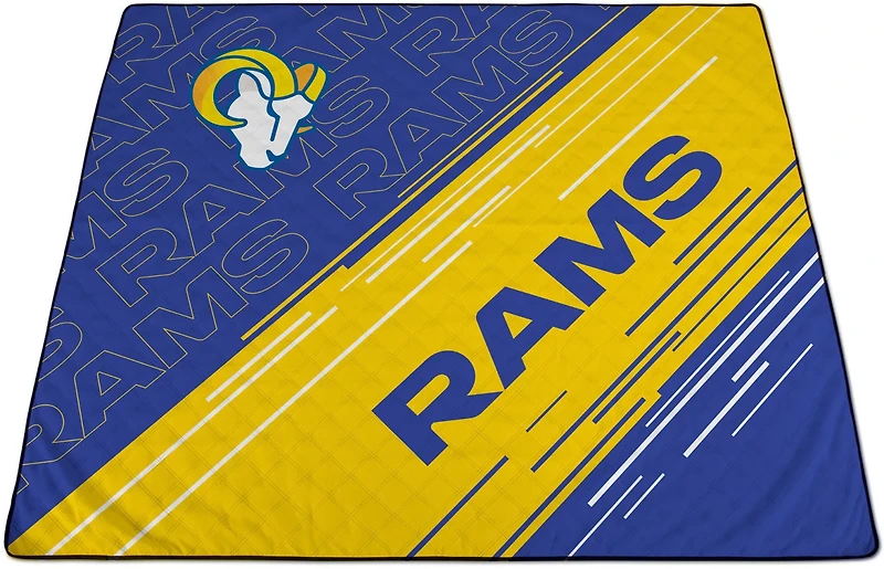 Picnic Time Los Angeles Rams Impresa Picnic Blanket