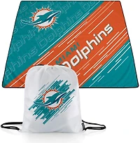 Picnic Time Miami Dolphins Impresa Picnic Blanket