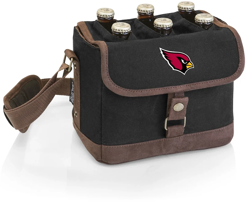 Picnic Time Arizona Cardinals Beer Caddy Cooler Tote with Opener
