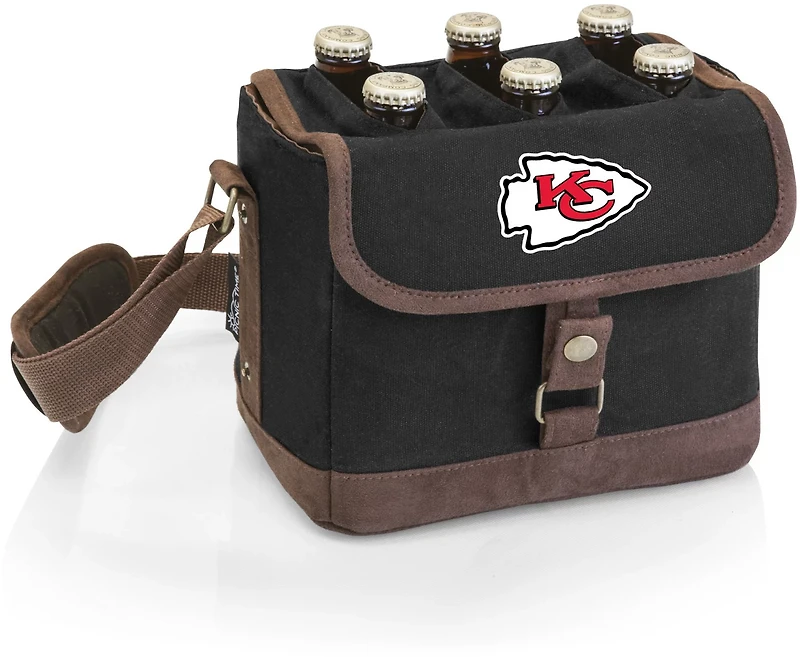 Picnic Time Kansas City Chiefs Beer Caddy Cooler Tote with Opener