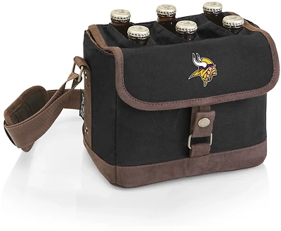 Picnic Time Minnesota Vikings Beer Caddy Cooler Tote with Opener
