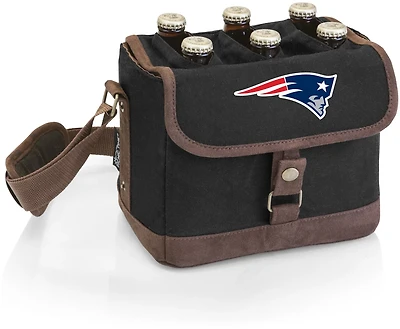 Picnic Time New England Patriots Beer Caddy Cooler Tote with Opener