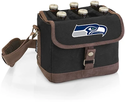 Picnic Time Seattle Seahawks Beer Caddy Cooler Tote with Opener