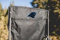 Picnic Time Carolina Panthers Logo Big Bear XXL Camp Chair with Cooler