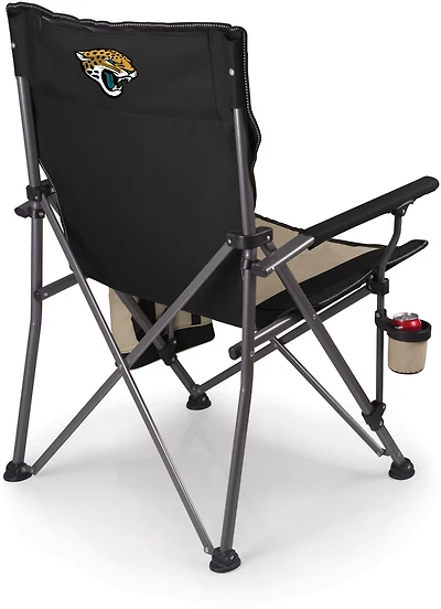 Picnic Time Jacksonville Jaguars Logo Big Bear XXL Camp Chair with Cooler