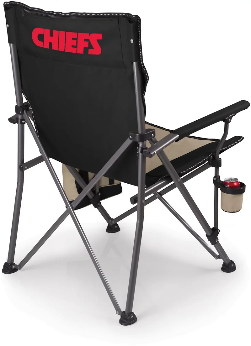 Picnic Time Kansas City Chiefs Team Big Bear XXL Camp Chair with Cooler